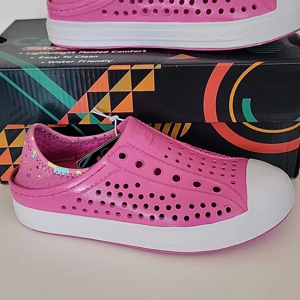 SKECHERS Foamies Guzman Steps - Sandcastle Dream size 13,2 girls